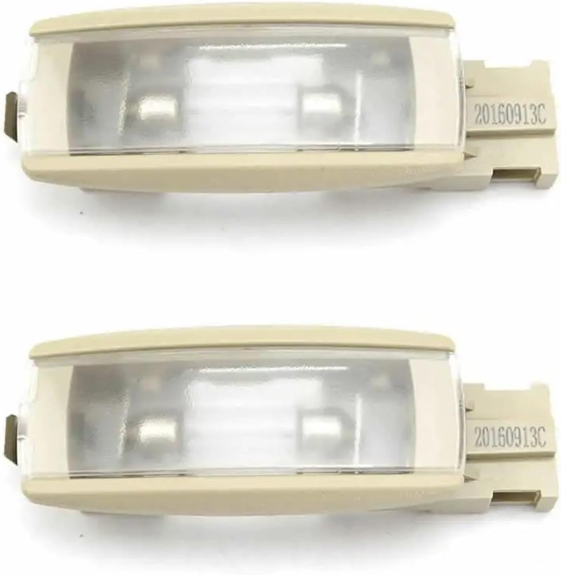 QASULER 2Pcs Dome Lamp Reading Light for VW Models - Image 1