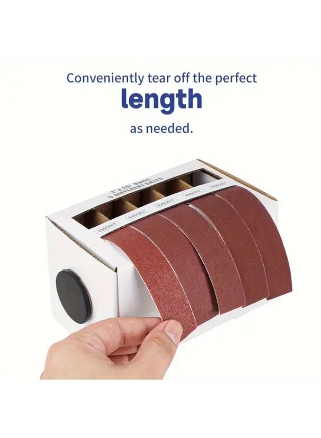 Emery Cloth Roll 6m 5 Grits 150 240 320 400 600 Abrasive Sandpaper for Woodworking Automotive Metal Polishing - Image 3