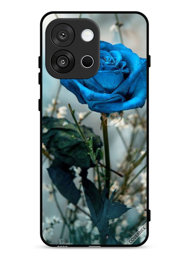 Covernex OnePlus 13T Protective Case Cover Blue Rose - Image 1