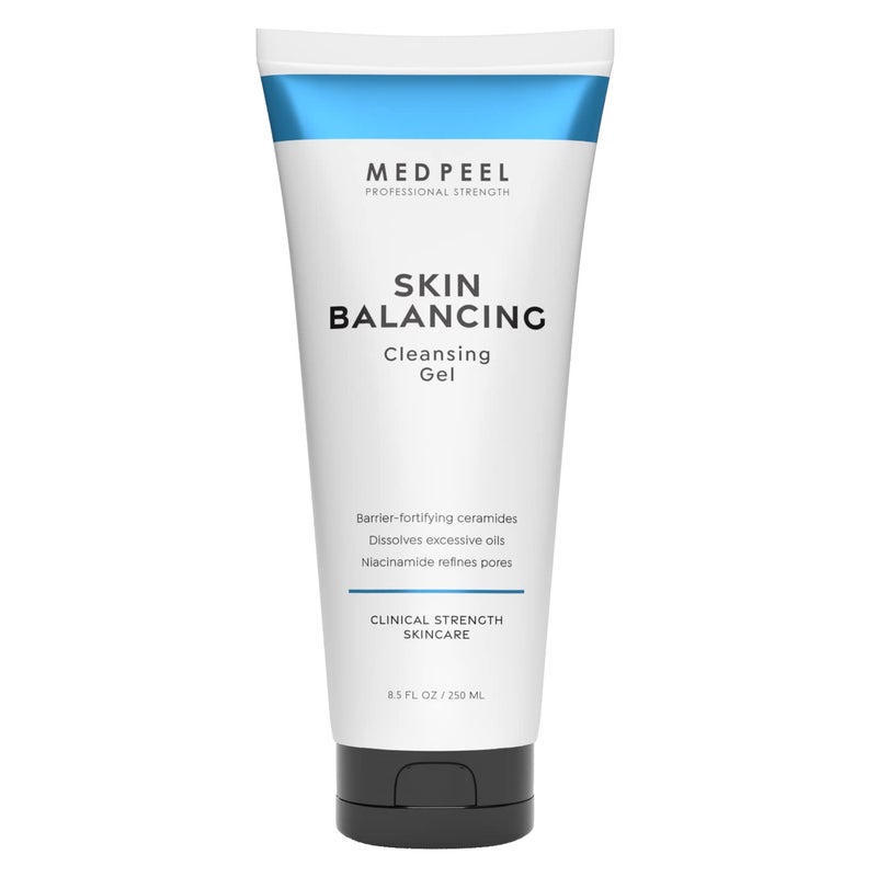 Medpeel Skin Balancing Cleansing Gel Everyday Face Wash for Oily Skin Refines Pores for a Smooth Complexion 85 fl oz