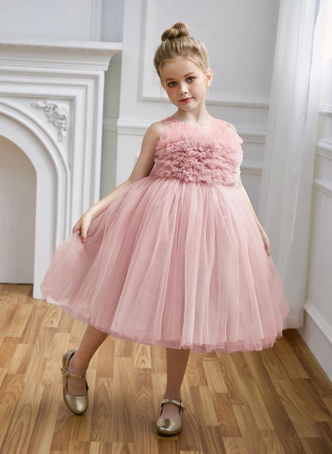 Take Two Ruffled Tulle Party Dress  - Image 1