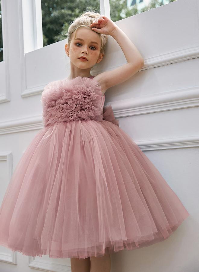 Take Two Ruffled Tulle Party Dress  - Image 4