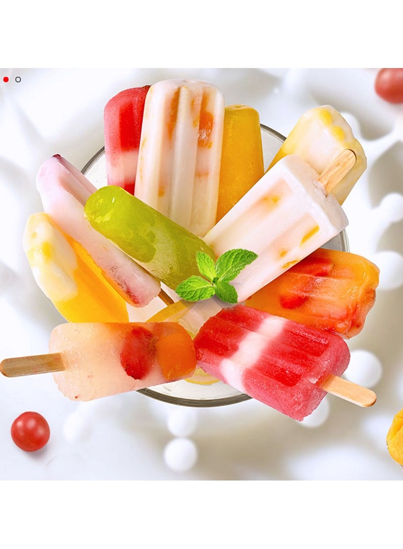 نقوة قوالب ايسكريم مصاصات سيليكون منزلية قابلة لإعادة الاستخدام - Image 2