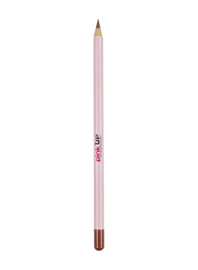 Pink Up | Lip Liner | Lip Definer | Complements Your Look | Enhances Lip Volume | Highly Pigmented | Long-Lasting | Shade: Ashen | Model PKLL30 - Image 2