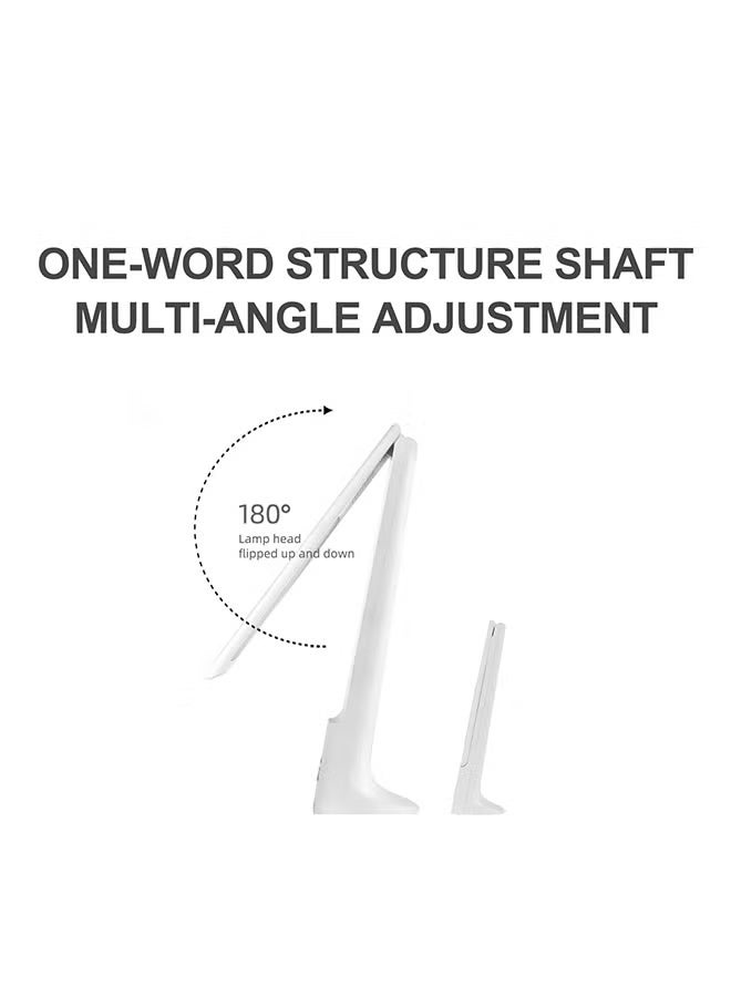 Rechargeable Desk Lamp White 27.5x8x5cm - Image 4