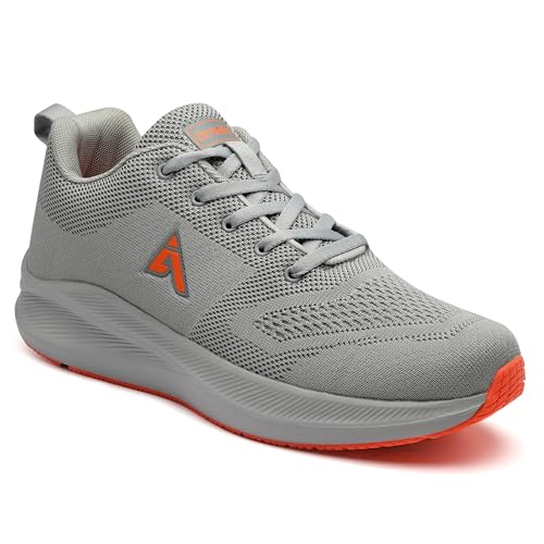 Action | Athleo | ATG-496 | Men's | Lace-Up | Running | Shoes | Comfortable | Lightweight | Breathable | Durable | Sports | Shoes - Image 1