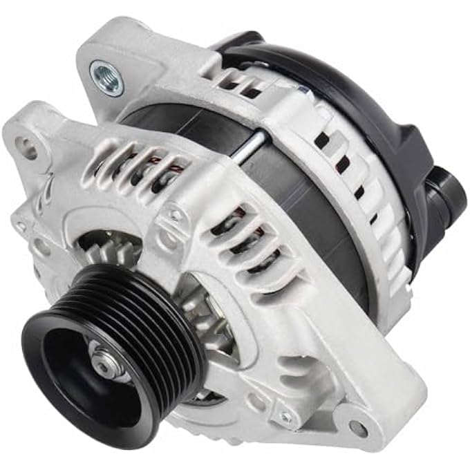 ILONPA New 2.4 2.4L Alternator Replacement Compatible with Acura TSX 2009 2010 2011 2012 2013 2014, for Honda Accord 2008-2012 130Amp 12V Replace for 11390 CSF89 104210-5890 - Image 1