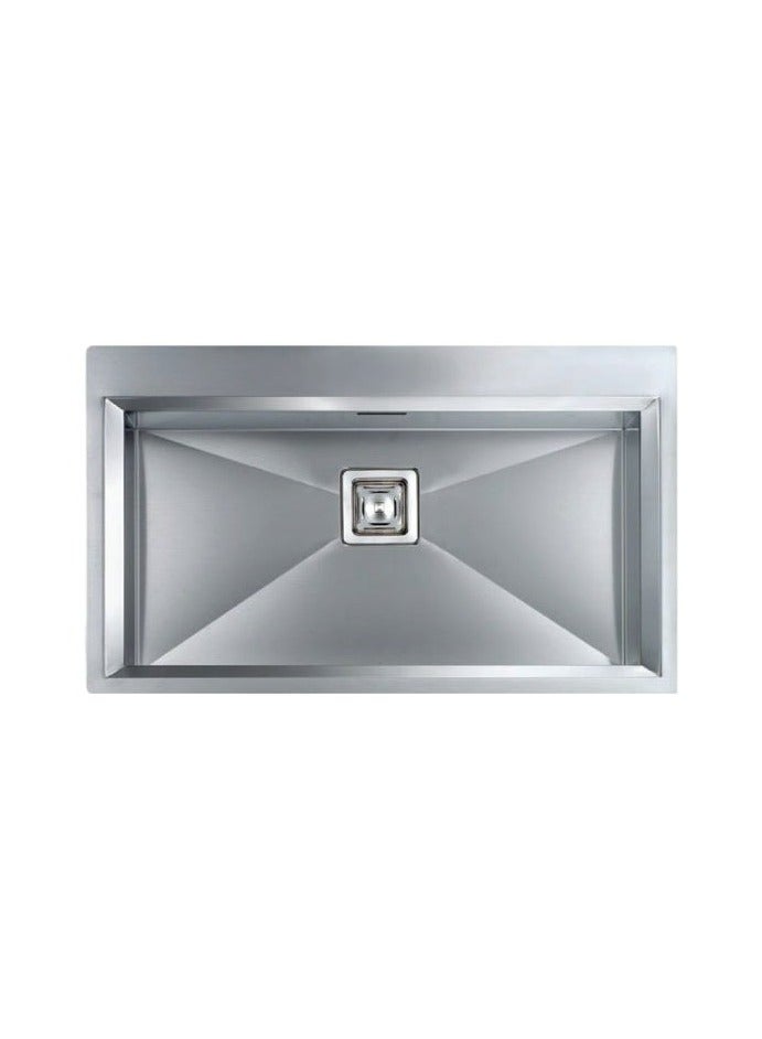 ELITE MK7650 Top Mount Stainless Steel Kitchen Sink – Single Bowl Modern Sink with Rust-Resistant Finish - Image 1