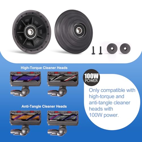 Kuflant Ball Wheel Parts Compatible with Dyson Vacuum Cleaner Wheels Compatible with Dyson V11 V15 SV14 SV15 SV16 SV29 Vacuum Cleaner Head Wheels Replacement parts, for V10 Old Motorhead Wheel Replacement - Image 2
