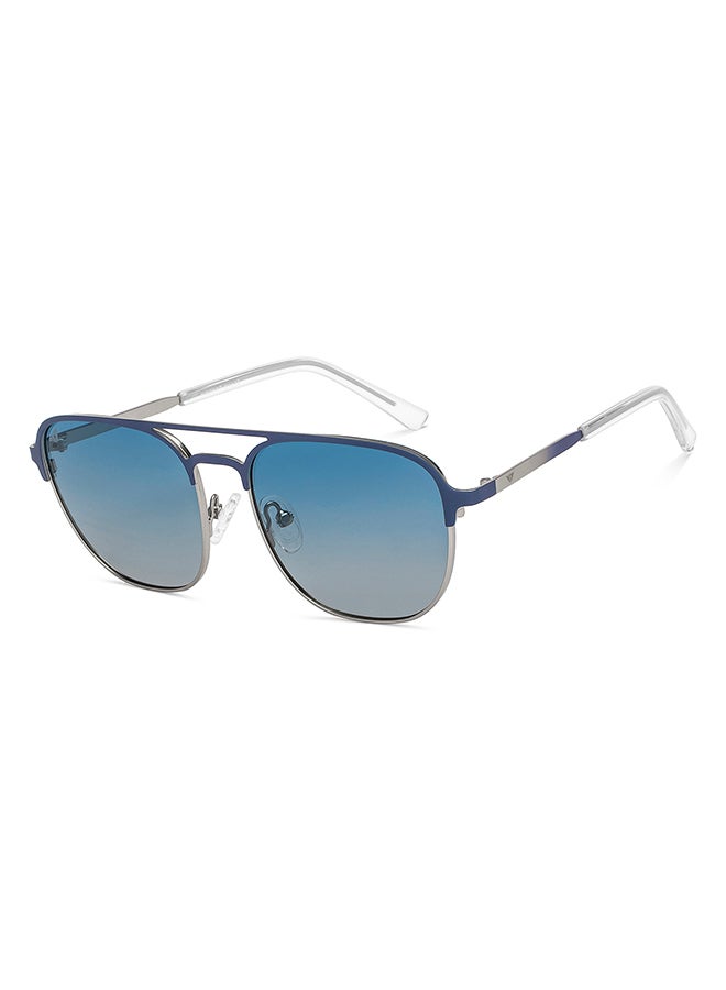 VINCENT CHASE Unisex Full Rim Rectangular Future Classics Branded Latest And Stylish Sunglasses Polarized And 100% UV Protected Unisex Small VC S16553 - Image 1