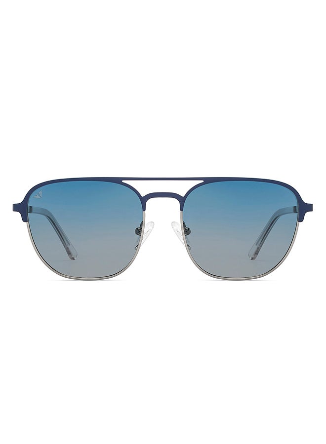 VINCENT CHASE Unisex Full Rim Rectangular Future Classics Branded Latest And Stylish Sunglasses Polarized And 100% UV Protected Unisex Small VC S16553 - Image 2
