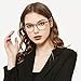 FEIYOLD Blue Light Blocking Glasses WomenMenRetro Round Anti Eyestrain Computer Gaming Glasses2Pack - Image 4