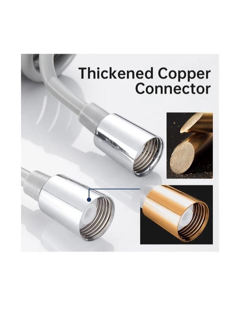 Toilet  Spray Pipe  – High Pressure, Flexible - Image 2