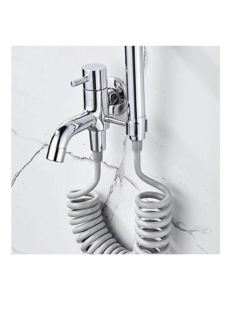 Toilet  Spray Pipe  – High Pressure, Flexible - Image 4