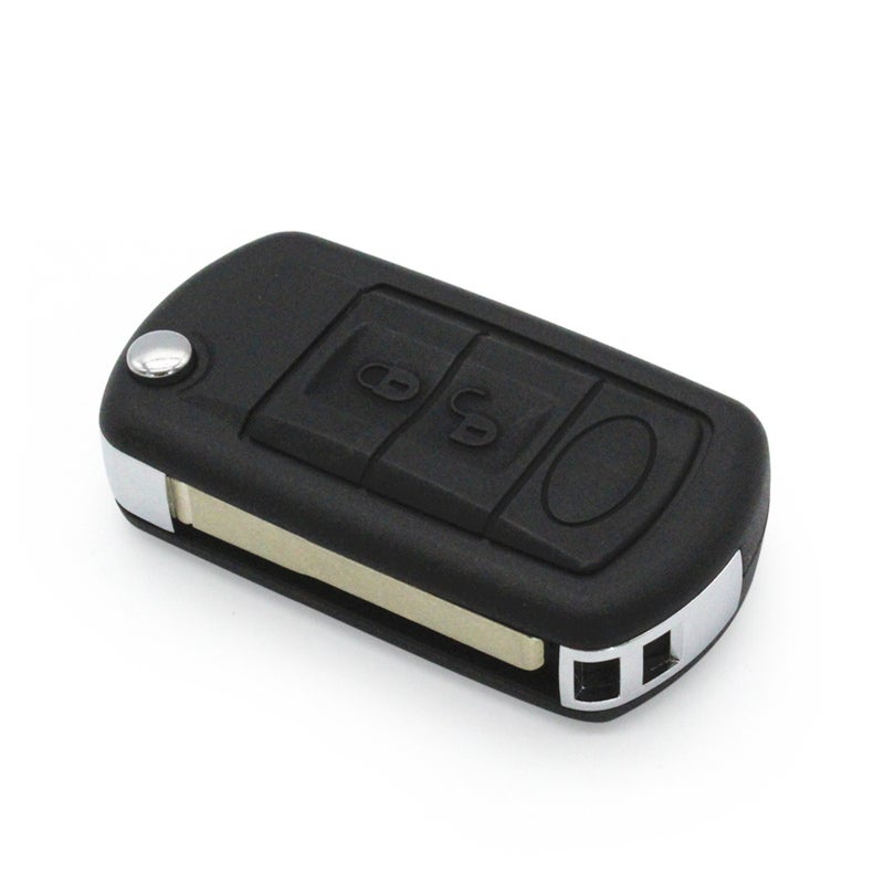 Remote Key Fob ABS Durable Case Replacement for Land Rover Range Rover Discovery LR3 2005-2009 - 3 Buttons BTN Uncut High Quality Car Accessories - Image 3
