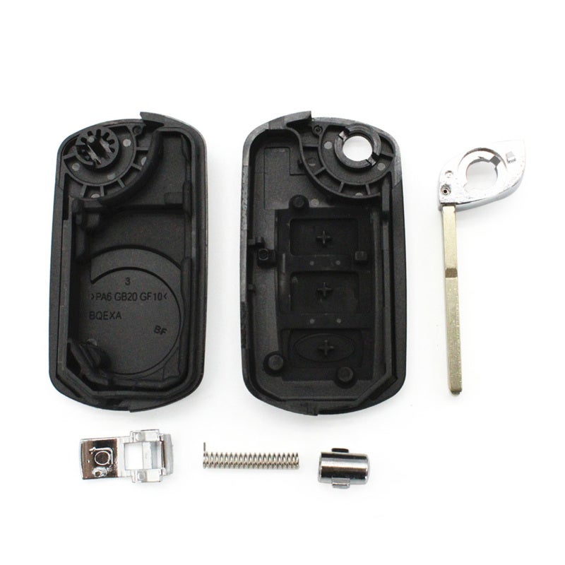 Remote Key Fob ABS Durable Case Replacement for Land Rover Range Rover Discovery LR3 2005-2009 - 3 Buttons BTN Uncut High Quality Car Accessories - Image 5
