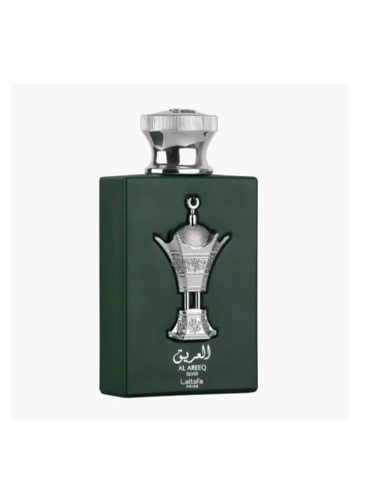 Lattafa PRIDE Al Areeq Silver Perfume - Eau de Parfum 100ml for Men | Luxury with an Arabic Heritage - Image 2