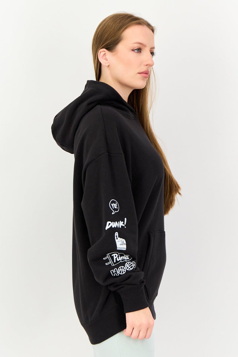 PUMA هودي رياضي نسائي من بومّا X صوفيا تشانغ، خارجي، أسود - Image 2