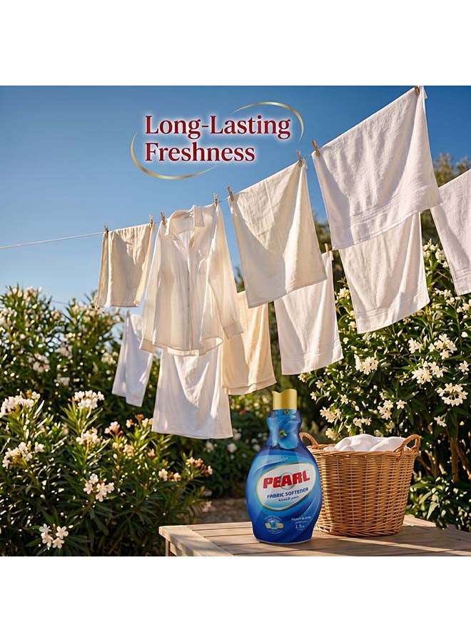 Pearl Fabric Softener Concentrate 1.5L Poppy Bloom Perfume Capsules Long Lasting Fragrance Laundry Conditioner 1.5 L - Image 5