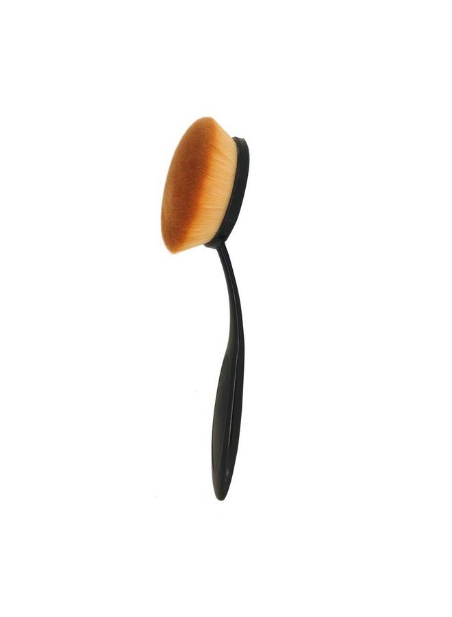 JOSALINAS Oval 1# Makeup Brush Upgraded Fast Flawless Application Toothbrush Foundation Concealer Blusher Liquid Cream Powder Cosmetic Blending Tool 1PC - Image 5
