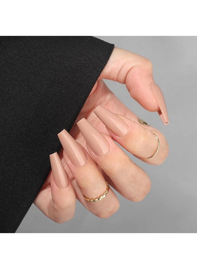 Anglicolor 30 Pieces Press On Nails, Seamless and Removable Nail Stickers, French Pastel Press On Nails, Reusable False Nails, Fack Nails, 15 Sizes - A112 - Image 2