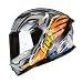 HAX Force GlowintheDark Aerodynamic Full Face Helmet for Street EBikes DOT ECE Certified Enhanced Dual Visor Adult Size Pinlock Ready Thunder Orange M - Image 2
