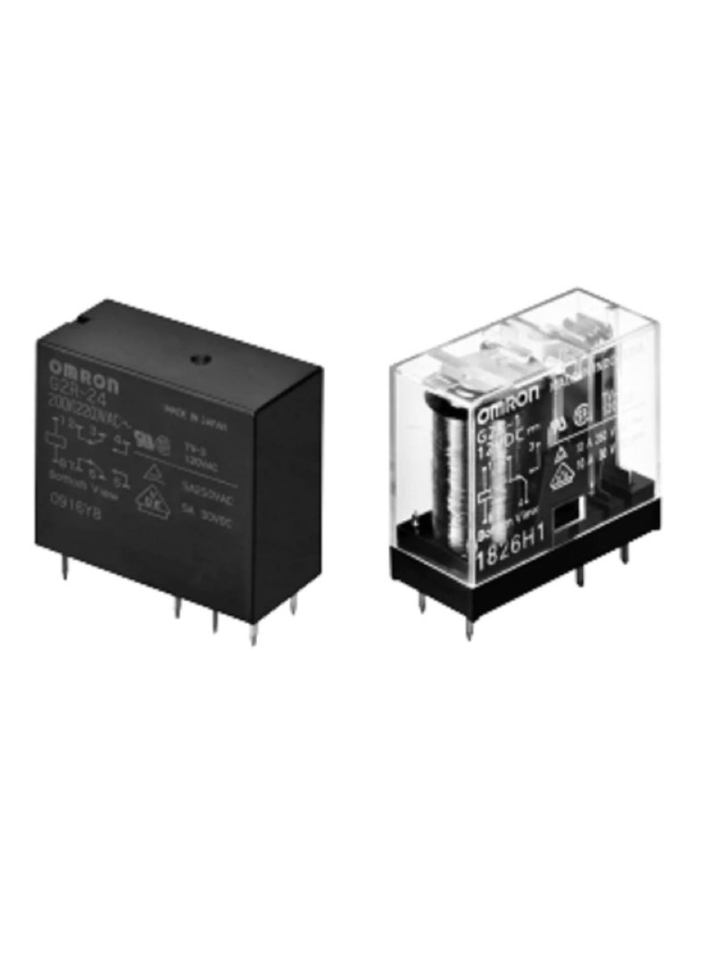 KNP KNP G2R-1-E 24VDC relay is a versatile and reliable electromagnetic relay designed for low voltage control applications It features a single pole normally open SPST-NO configuration making it suitable for a wide range of automation and control tasks in both industrial and residential settings.  - Image 1