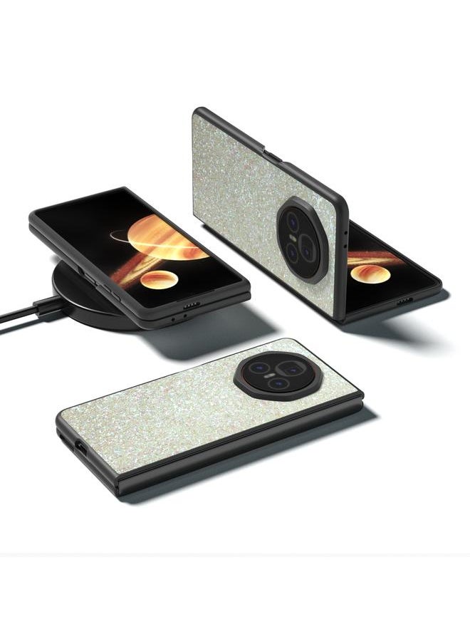 Zaboon Case For Honor Magic V3 Black Frame Colorful Glitter Phone Case  - Image 3