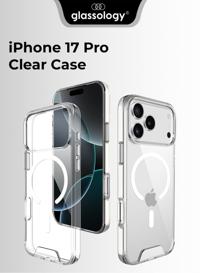 glassology iPhone 17 Pro Power & Protection Bundle – Ultra-Clear MagSafe Case + Privacy Screen + Lens Shield + Fast Charging Kit - Image 4