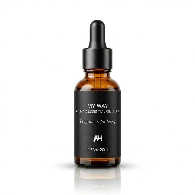 My Way Diffuser Oil 20ml – Luxury Hotel Scent Inspired by 1 Hotel Miami Beach – Premium Home Fragrance for Ultrasonic and Waterless Diffusers - The 1 Hotel Diffuser Oil with Glass Bottle and Dropper