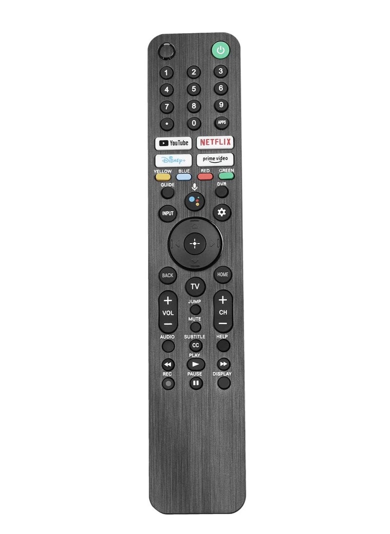 ELTRAZONE - RMF-TX520U MG3-TX520U Voice Remote Control – Compatible with Sony Smart TVs XBR, KD, XR Series – Replacement for X80J, X85J, X90J, A80J, X80CJ (2019–2023 Models) – Built-in Voice Search, YouTube, Netflix & Prime Video Keys - Image 1