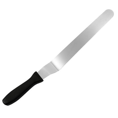 Fat Daddio's SPAT-12OS Stainless Steel Offset Spatula, 12 Inch - Image 1