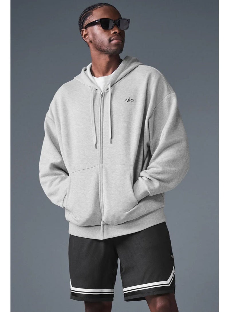 Alo Yoga Accolade Full Zip Hoodie - Image 1