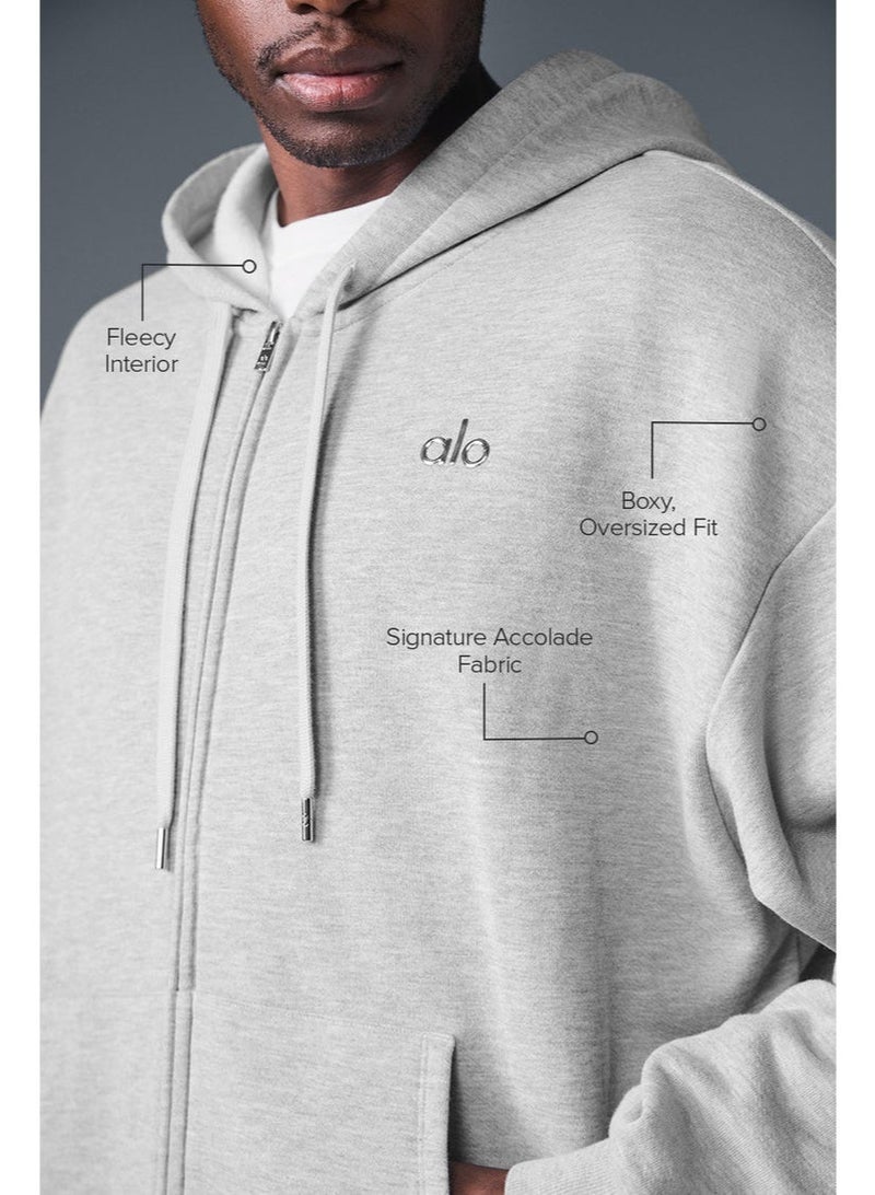 Alo Yoga Accolade Full Zip Hoodie - Image 5