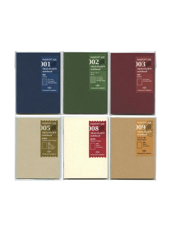 Designphil - Midori Traveler'S Passport Size Refill 008 Sketching Heavy Papaer - Image 1