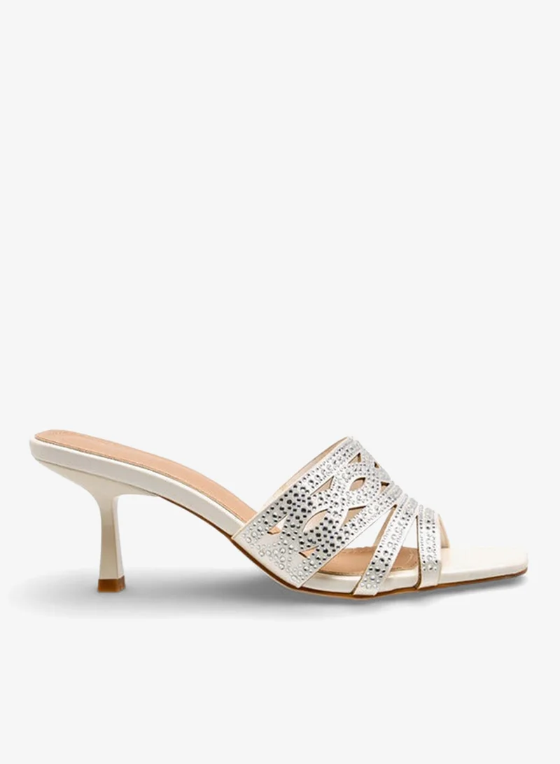 Flora Bella By Shoexpress Women Embellished Flared Heel Sandals Ramadan Collection