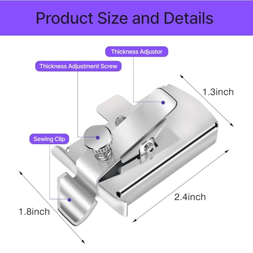 WENICE Magnetic Seam Guide for Sewing Machine,Guide Foot Part,WENICE Sewing Machine Accessories 1Pcs - Image 2