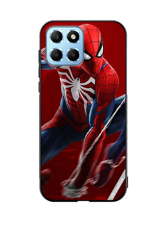 VR CREATIVE Protective Case Cover For Honor X8 5G Spiderman Design Multicolour - Image 1