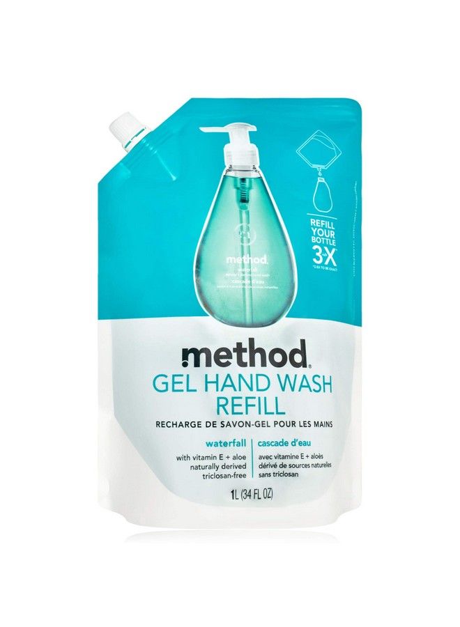 Method Gel Hand Wash Refill Waterfall 34 Ounce - Image 1