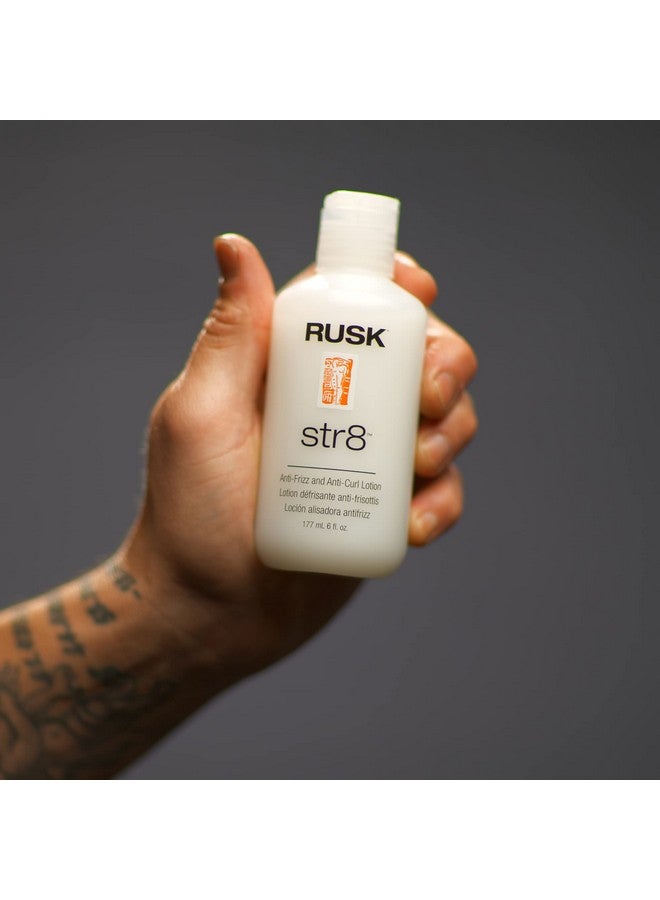 RUSK Str8 Anti-frizz & Anti-curl Lotion 6 Oz, 6 Oz, IRASTRP6 - Image 4