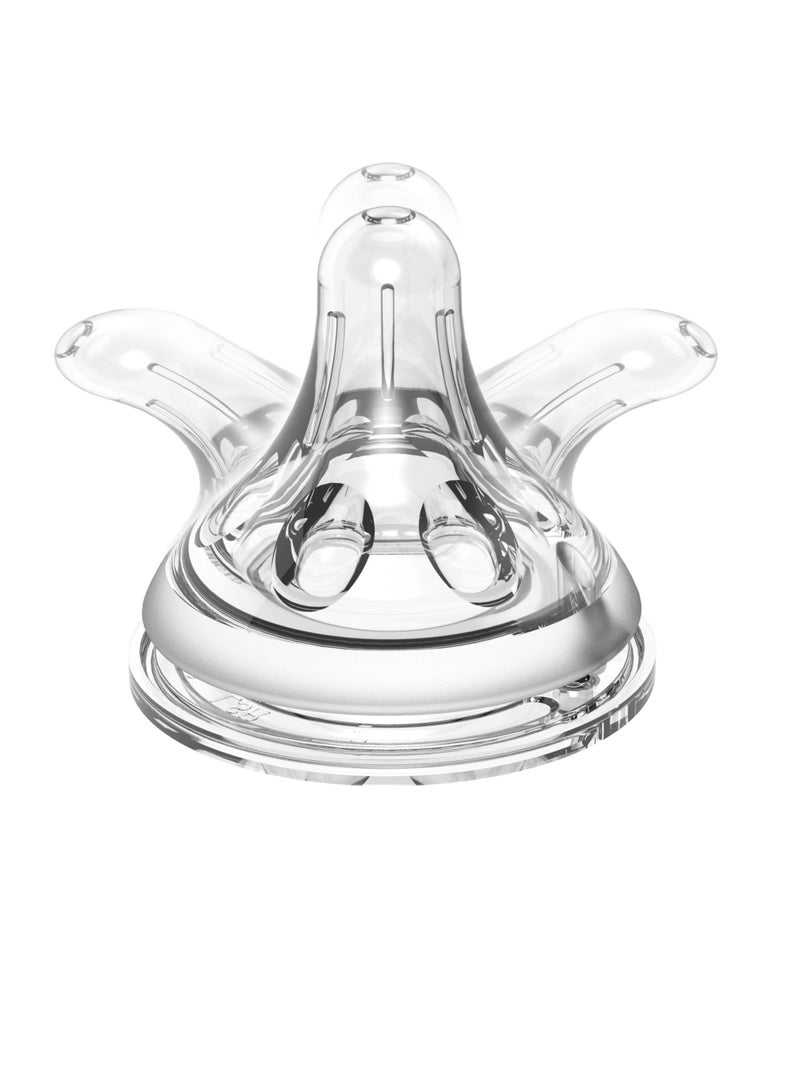 لوكو حلمة رقبة واسعة  مقاس متوسط - مجموعة من 5 - Image 3