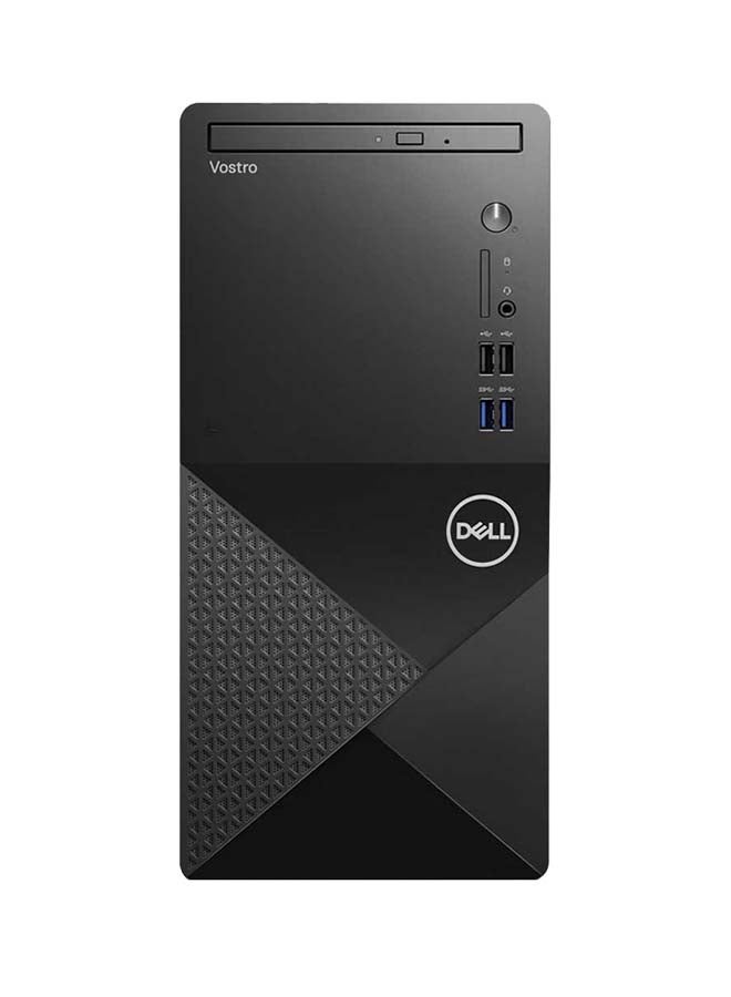DELL VOSTRO 3910 Tower PC, Core i3-12100 Processor/4GB RAM/1TB HDD/Intel Iris XE Graphics/Windows 11 Pro Black - Image 1