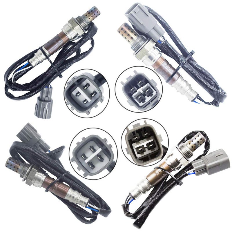 higherbro 4PCS Oxygen Sensor 1 & 2 for 1998-1999 Lexus GS300 3.0L Upstream + Downstream - Image 5