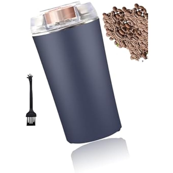 Honwor Electric Herb Grinder 200W Fast  Efficient For Spices Herbs Nuts Grains  Coffee Beans  OneTouch Operation  Includes Cleaning Brush - Image 1