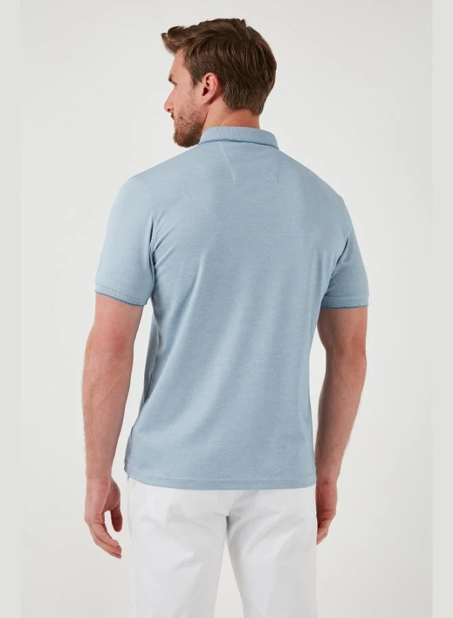 Buratti  Buratti Cotton Slim Fit Polo Collar T Shirt Men's Polo Collar T-Shirt 646R1000 for Men | Best Price UAE