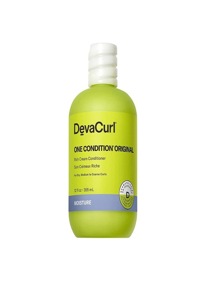 DevaCurl One Condition Original Rich Cream Conditioner, Soft Lemongrass, 12 fl. oz. - Image 1