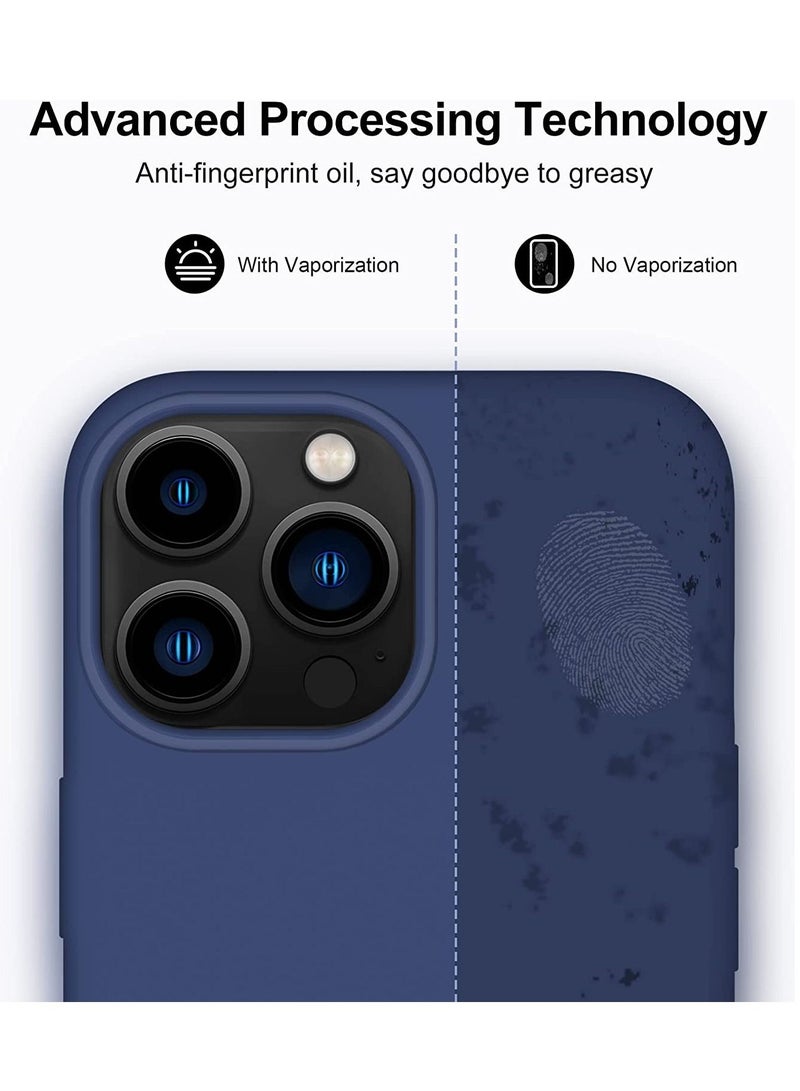 DUSALA Silicone Case Compatible with iPhone 13 Pro 6.1-Inch, Silky-Soft Touch Full-Body Protective Case - Image 4