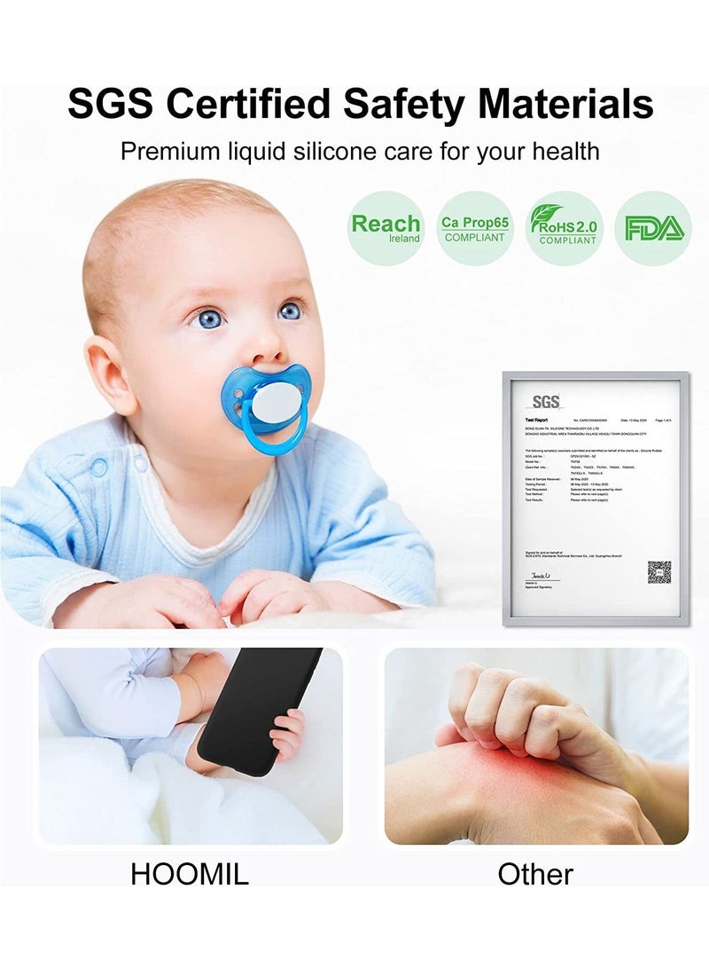 DUSALA Silicone Case Compatible with iPhone 13 Pro 6.1-Inch, Silky-Soft Touch Full-Body Protective Case - Image 3