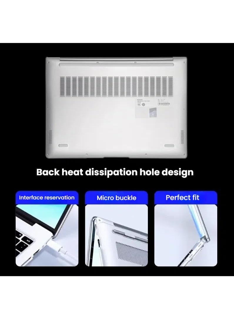 general Laptop Case Compatible with 14.6-inch Honor MagicBook Pro 14 (2025), Matte Laptop Protective Hard Anti-Crack Notebook Cover - Image 3