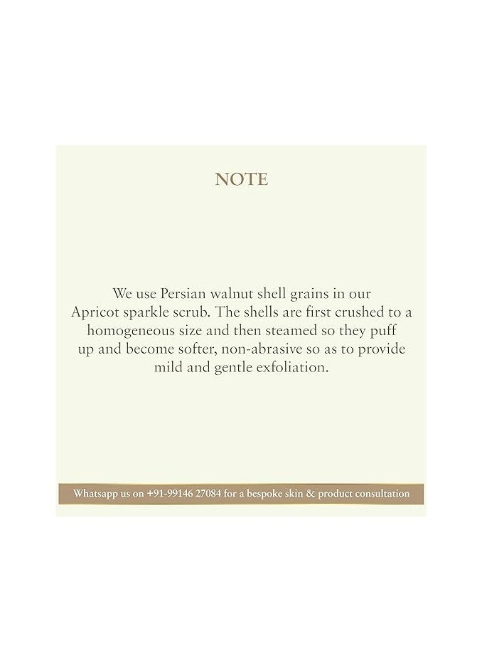Just Herbs Just Herbs Apricot Sparkle Invigorating Skin Radiance Scrub JH/ASP  - Image 4